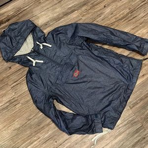 Napapijri Women’s pullover hooded windbreaker size S